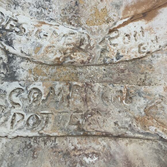 Vintage Comanche Pottery Bowl Planter Succulents Designed signed By Ron Allen - Picture 4 of 7